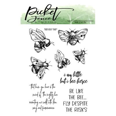 Picket Fence Studios Clear Stamp - I Bee Fierce